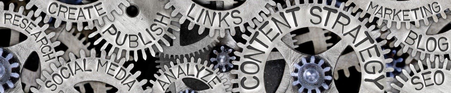 cogs in a machine for social media strategy